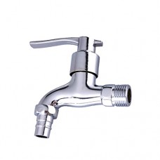 MEIBY Zinc Alloy Washing Machine Faucet and Single Cold Inwall Garden Fast on Tap - B07DLLZMJZ